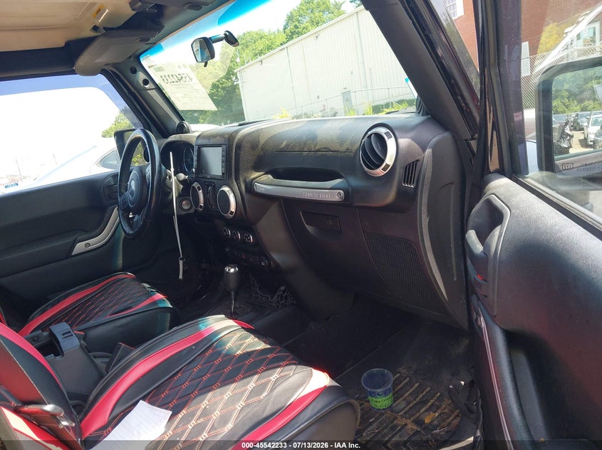 2011 Jeep Wrangler unlimited VIN 1J4HA6H1XBL503417 IAAI salvage auction — FRONT END, Clear (Massachusetts), sold $2,100 on 2026-07-18 (photo 5)