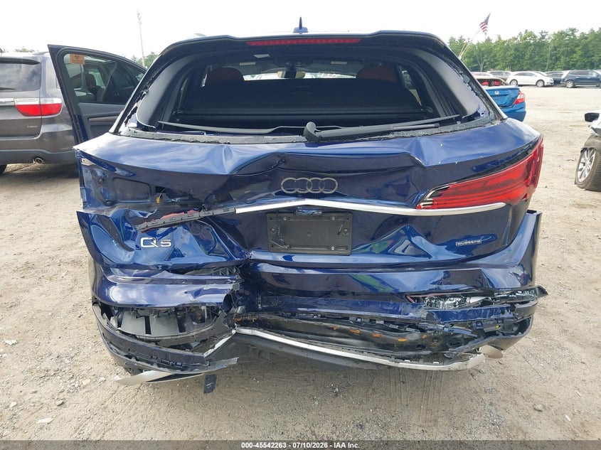2024 Audi Q5 VIN WA1GAAFY1R2135787 IAAI salvage auction — REAR END, Salvage (Massachusetts), sold $8,900 on 2026-08-28 (photo 6)