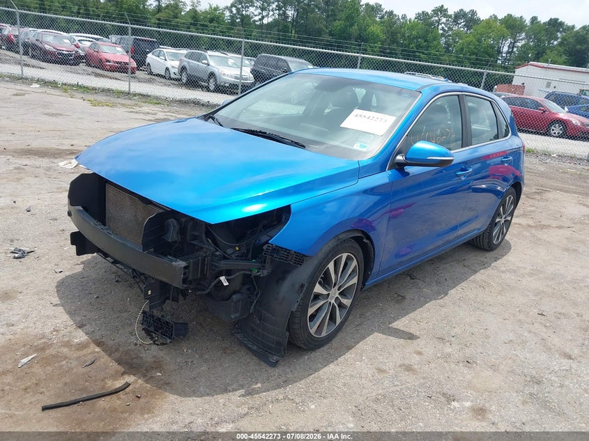 2018 Hyundai Elantra VIN KMHH35LE9JU022163 IAAI salvage auction — FRONT END, Clear (Virginia), sold $1,700 on 2026-07-24 (photo 2)