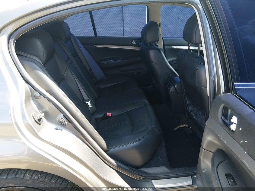 2013 Infiniti G VIN JN1CV6AR8DM763383 IAAI salvage auction — FRONT END, Salvage (Mississippi), sold $650 on 2026-07-30 (photo 8)