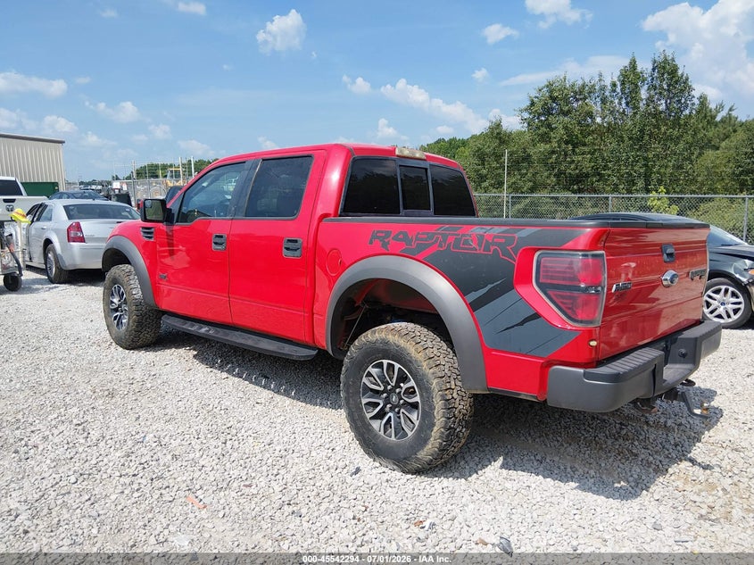 2012 Ford F-150 VIN 1FTFW1R64CFC88080 IAAI salvage auction — WATER/FLOOD, Salvage (Alabama), sold $3,400 on 2026-07-18 (photo 3)