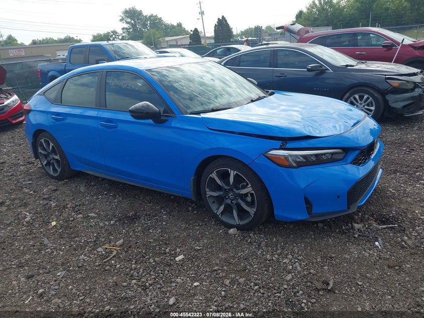 2025 Honda Civic VIN JHMFL4H90SX005588 — IAAI salvage auction photo