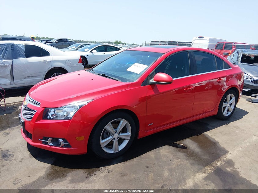 2012 Chevrolet Cruze VIN 1G1PG5SC7C7214809 IAAI salvage auction — SIDE, Salvage Title, sold $775 on 2026-07-31 (photo 2)