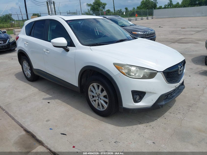 2013 Mazda Cx-5 VIN JM3KE2CE9D0123497 IAAI salvage auction — SIDE, Salvage (Texas), sold $2,000 on 2026-07-15 (photo 1)