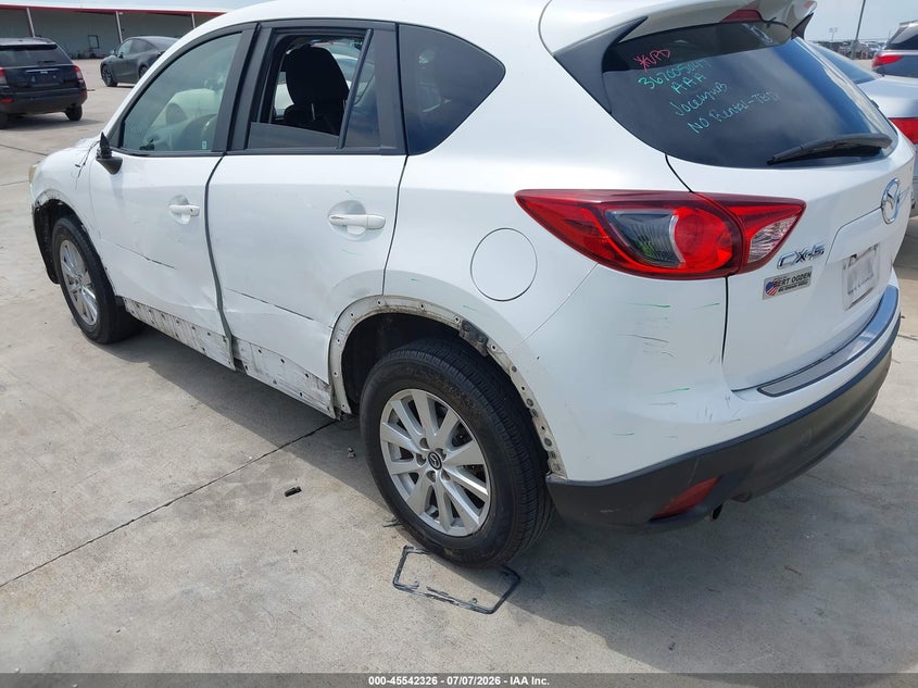 2013 Mazda Cx-5 VIN JM3KE2CE9D0123497 IAAI salvage auction — SIDE, Salvage (Texas), sold $2,000 on 2026-07-15 (photo 3)