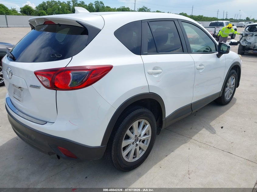 2013 Mazda Cx-5 VIN JM3KE2CE9D0123497 IAAI salvage auction — SIDE, Salvage (Texas), sold $2,000 on 2026-07-15 (photo 4)
