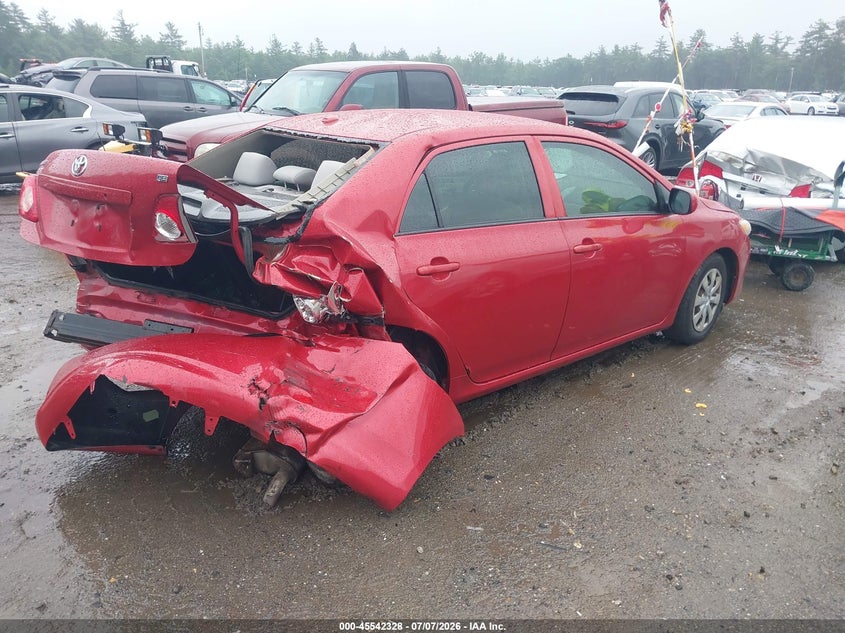 2010 Toyota Corolla VIN JTDBU4EE4AJ084120 IAAI salvage auction — REAR END, Clear (Massachusetts), sold $700 on 2026-07-24 (photo 4)