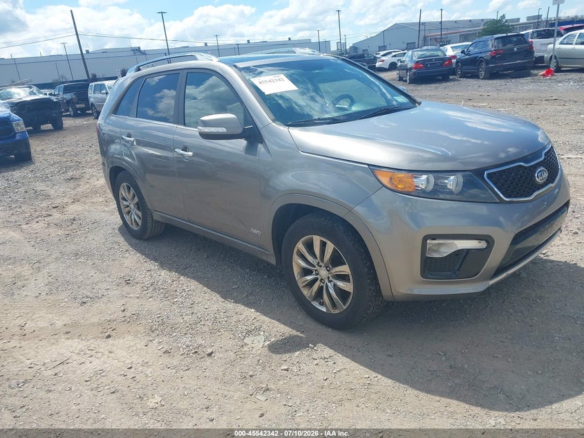 2013 Kia Sorento VIN 5XYKWDA23DG384984 IAAI salvage auction — NORMAL WEAR, Clear (New York), sold $1,550 on 2026-07-15 (photo 1)
