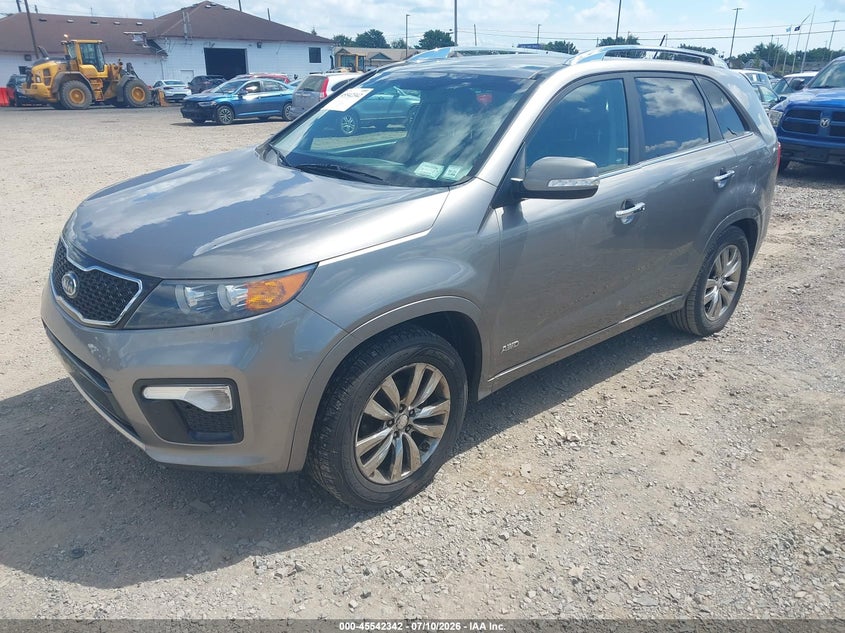 2013 Kia Sorento VIN 5XYKWDA23DG384984 IAAI salvage auction — NORMAL WEAR, Clear (New York), sold $1,550 on 2026-07-15 (photo 2)