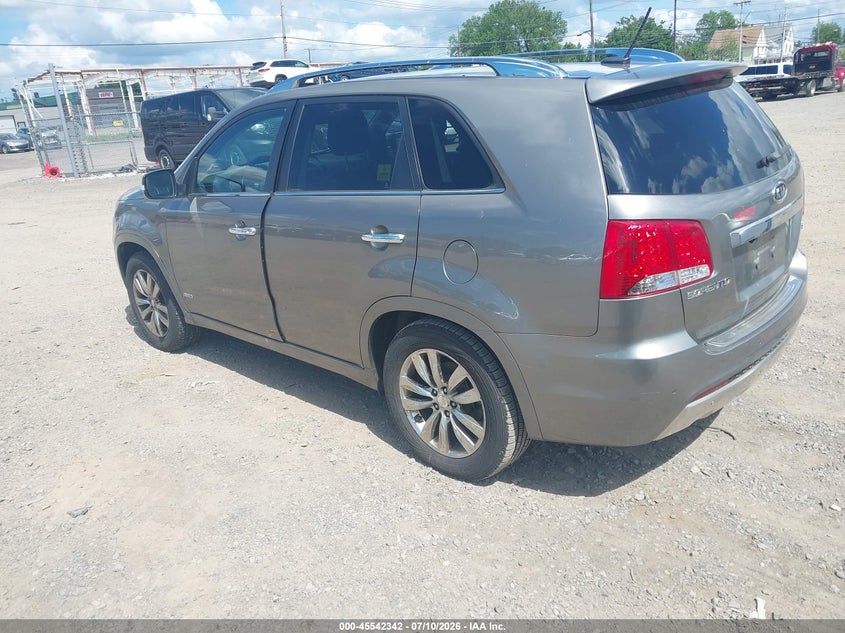 2013 Kia Sorento VIN 5XYKWDA23DG384984 IAAI salvage auction — NORMAL WEAR, Clear (New York), sold $1,550 on 2026-07-15 (photo 3)