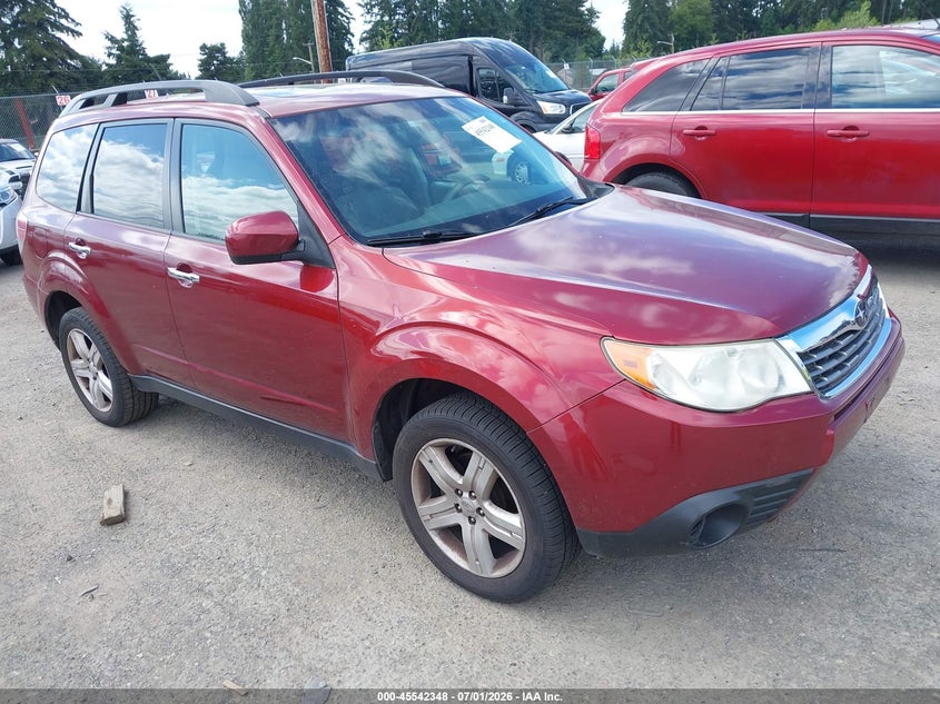 2010 Subaru Forester VIN JF2SH6CC9AH904007 IAAI salvage auction — NORMAL WEAR, Clear (Washington), sold $575 on 2026-07-29 (photo 1)