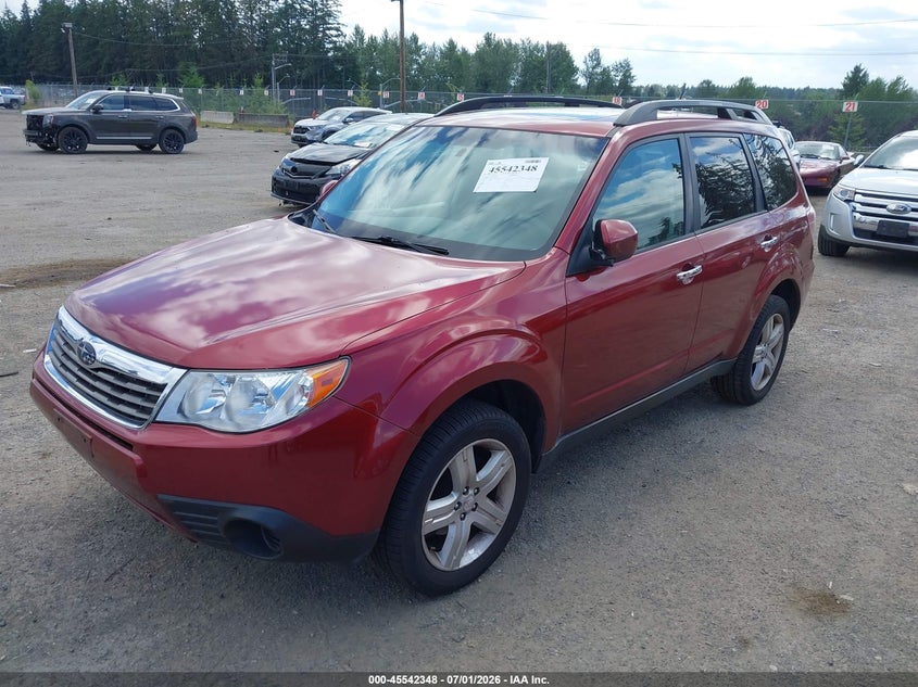 2010 Subaru Forester VIN JF2SH6CC9AH904007 IAAI salvage auction — NORMAL WEAR, Clear (Washington), sold $575 on 2026-07-29 (photo 2)