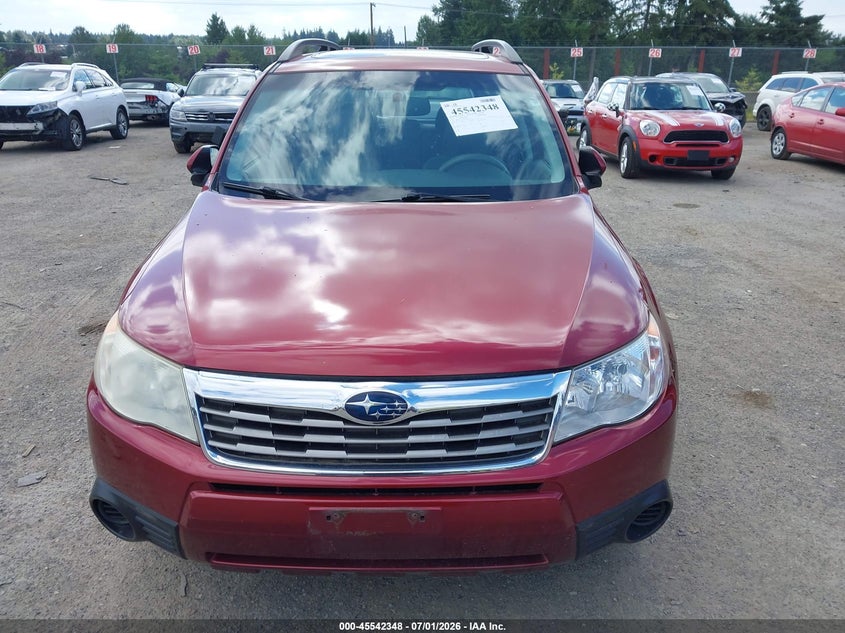 2010 Subaru Forester VIN JF2SH6CC9AH904007 IAAI salvage auction — NORMAL WEAR, Clear (Washington), sold $575 on 2026-07-29 (photo 6)