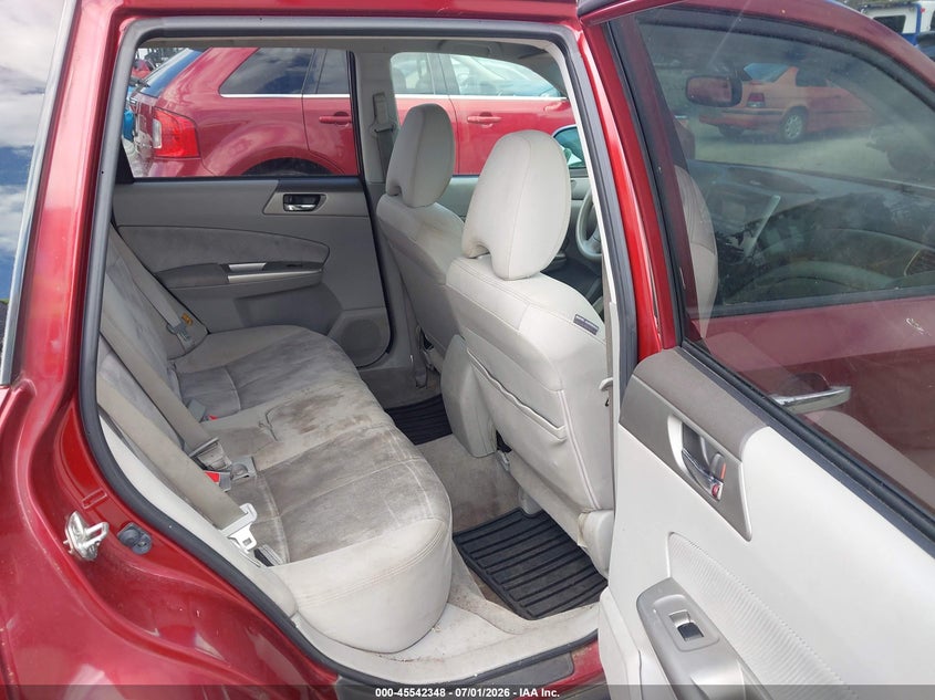 2010 Subaru Forester VIN JF2SH6CC9AH904007 IAAI salvage auction — NORMAL WEAR, Clear (Washington), sold $575 on 2026-07-29 (photo 8)