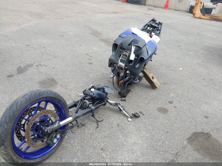 2023 Yamaha Mt VIN JYARN71E2PA003901 IAAI salvage auction — ALL OVER, Salvage Title, sold $425 on 2026-09-08 (photo 2)
