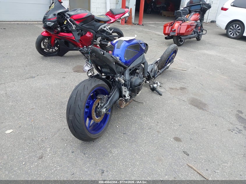 2023 Yamaha Mt VIN JYARN71E2PA003901 IAAI salvage auction — ALL OVER, Salvage Title, sold $425 on 2026-09-08 (photo 4)
