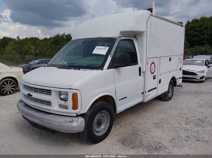 2000 Chevrolet Express 2500 VIN 1GBHG31R0Y1217779 IAAI salvage auction — FRONT END, Clear (Alabama), sold $500 on 2026-07-18 (photo 2)