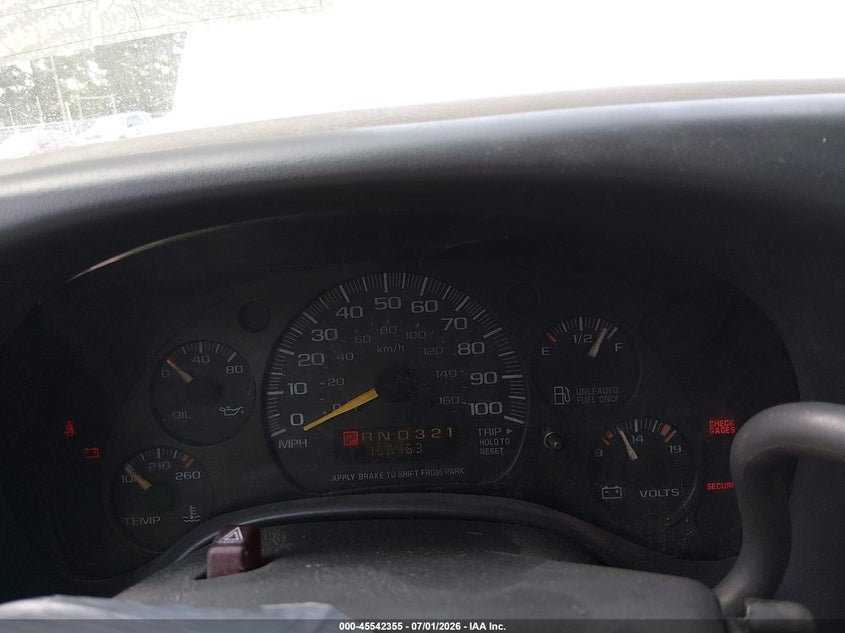 2000 Chevrolet Express 2500 VIN 1GBHG31R0Y1217779 IAAI salvage auction — FRONT END, Clear (Alabama), sold $500 on 2026-07-18 (photo 5)