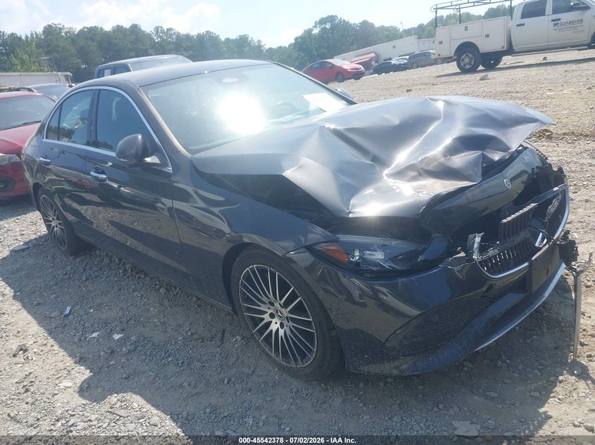 2022 Mercedes-benz C-klasse VIN W1KAF4HB2NR017343 — IAAI salvage auction photo