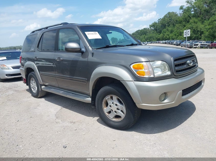 2004 Toyota Sequoia VIN 5TDZT34A24S217023 IAAI salvage auction — NORMAL WEAR, Clear (Kansas), sold $1,050 on 2026-07-08 (photo 1)