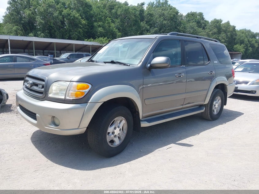 2004 Toyota Sequoia VIN 5TDZT34A24S217023 IAAI salvage auction — NORMAL WEAR, Clear (Kansas), sold $1,050 on 2026-07-08 (photo 2)