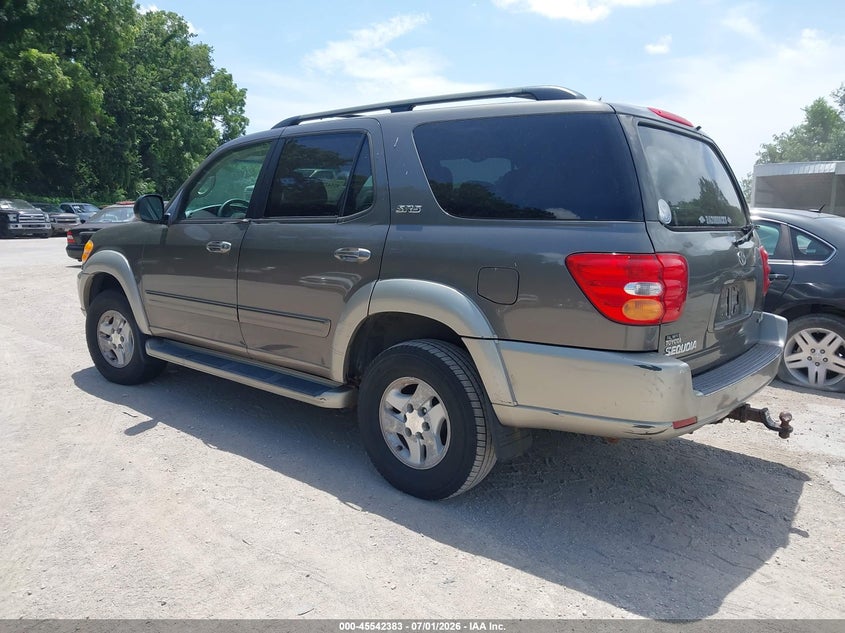 2004 Toyota Sequoia VIN 5TDZT34A24S217023 IAAI salvage auction — NORMAL WEAR, Clear (Kansas), sold $1,050 on 2026-07-08 (photo 3)