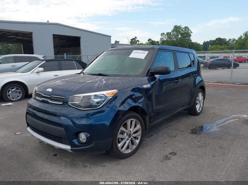 2019 Kia Soul VIN KNDJP3A5XK7013439 IAAI salvage auction — NORMAL WEAR, Clear (Georgia), sold $775 on 2026-07-29 (photo 2)