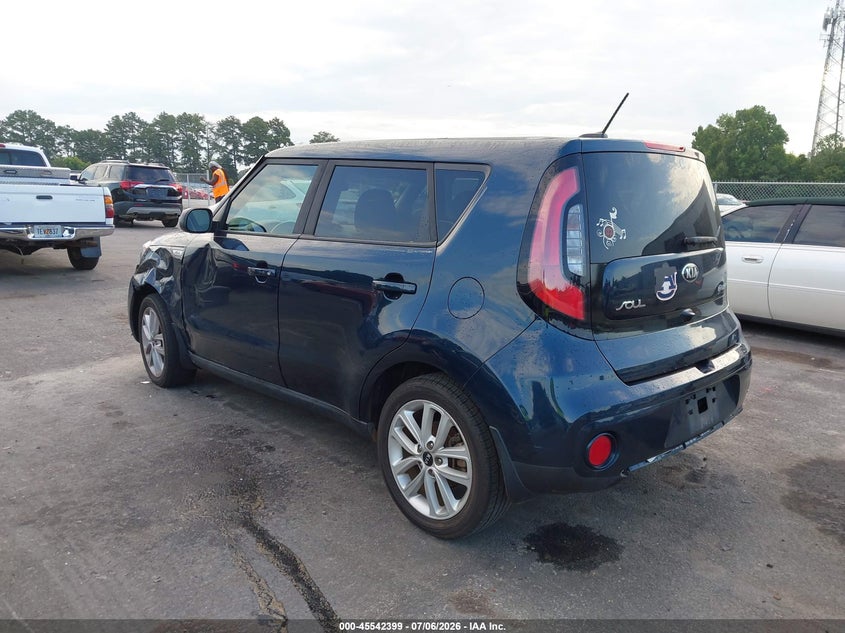 2019 Kia Soul VIN KNDJP3A5XK7013439 IAAI salvage auction — NORMAL WEAR, Clear (Georgia), sold $775 on 2026-07-29 (photo 3)