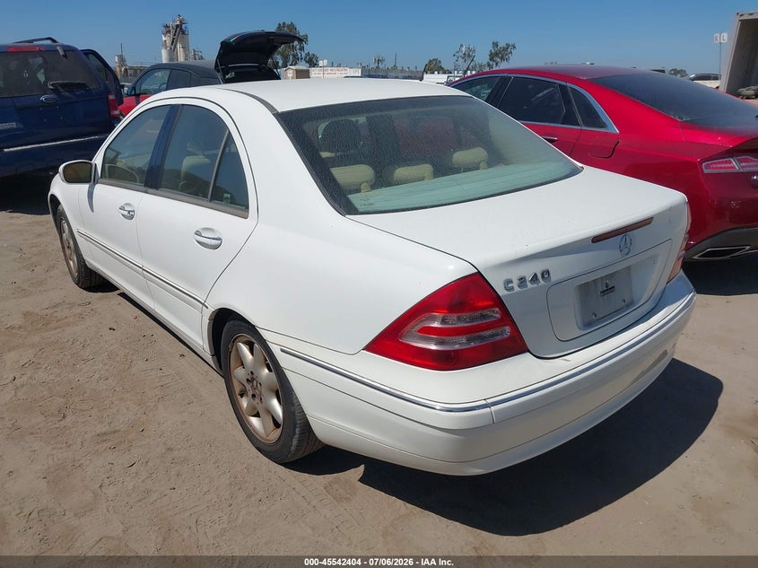 2003 Mercedes-benz C class VIN WDBRF61J53E012876 IAAI salvage auction — UNKNOWN, Clear - Dealer Only (California), sold $400 on 2026-07-29 (photo 3)