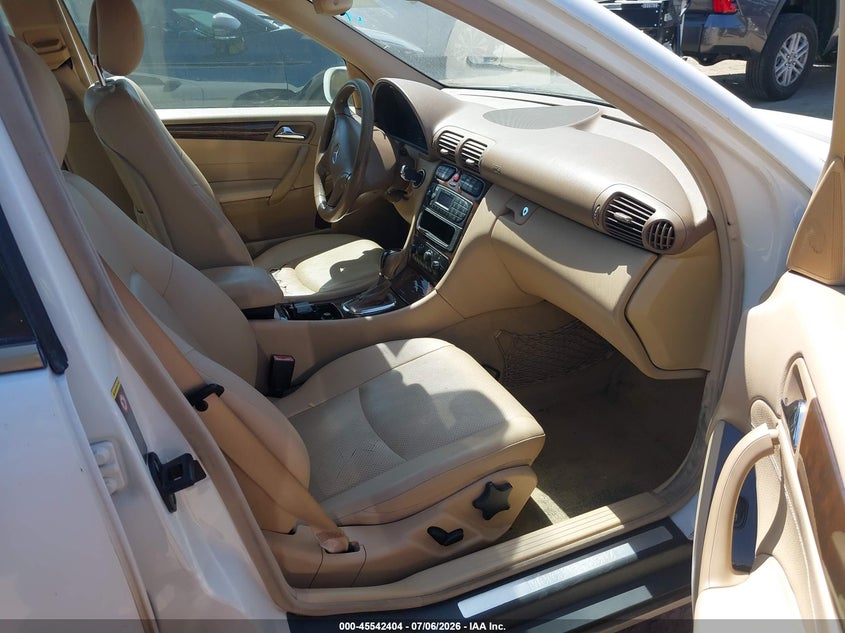 2003 Mercedes-benz C class VIN WDBRF61J53E012876 IAAI salvage auction — UNKNOWN, Clear - Dealer Only (California), sold $400 on 2026-07-29 (photo 5)