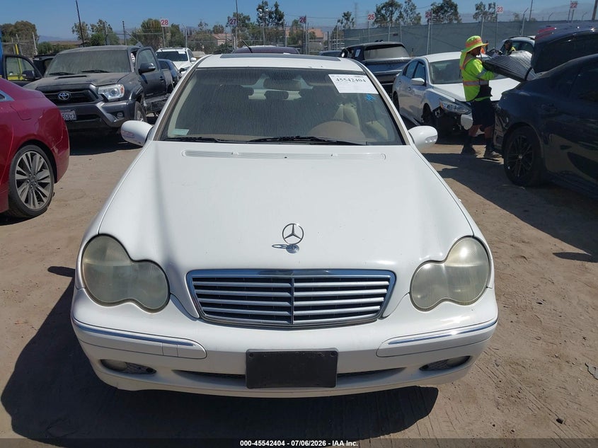 2003 Mercedes-benz C class VIN WDBRF61J53E012876 IAAI salvage auction — UNKNOWN, Clear - Dealer Only (California), sold $400 on 2026-07-29 (photo 6)