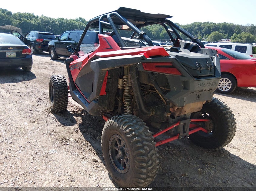 2020 Polaris Rzr VIN 3NSRAB922LG820681 IAAI salvage auction — FRONT END, Bill Of Sale (Wisconsin), sold $4,600 on 2026-07-29 (photo 3)