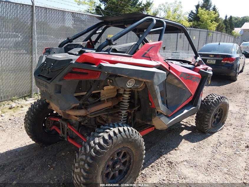 2020 Polaris Rzr VIN 3NSRAB922LG820681 IAAI salvage auction — FRONT END, Bill Of Sale (Wisconsin), sold $4,600 on 2026-07-29 (photo 4)