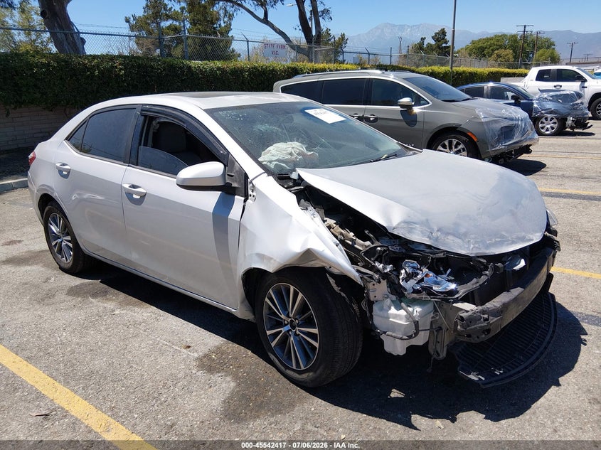 2014 Toyota Corolla VIN 5YFBURHE0EP011465 IAAI salvage auction — FRONT END, Salvage Title, sold $1,050 on 2026-07-31 (photo 1)