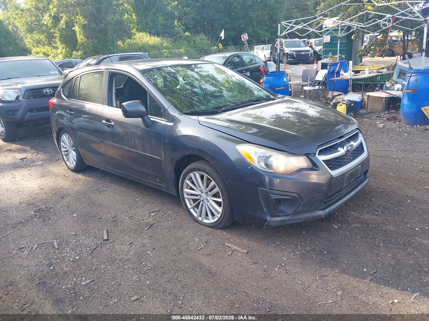 2013 Subaru Impreza VIN JF1GPAD60DH202039 IAAI salvage auction — NORMAL WEAR, Clear (New York), sold $675 on 2026-07-21 (photo 1)
