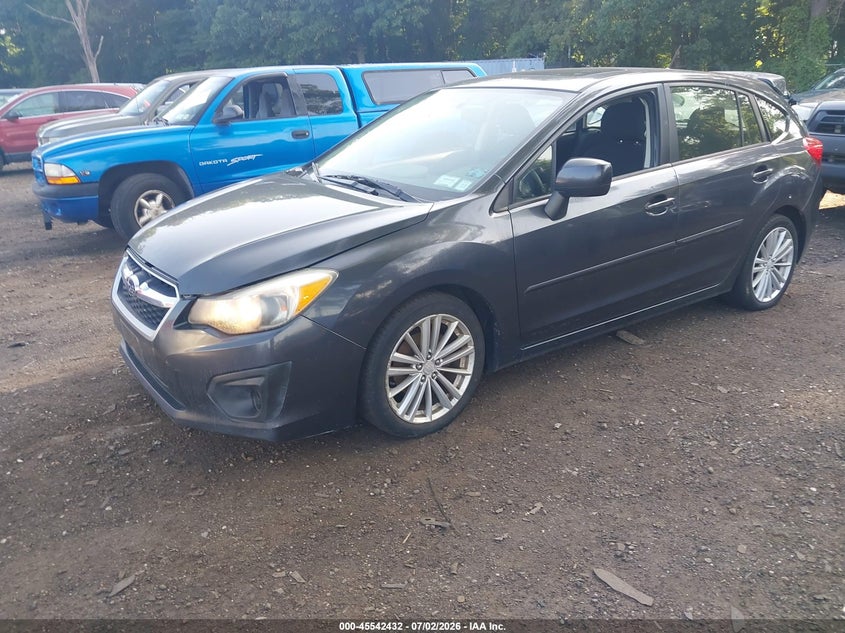 2013 Subaru Impreza VIN JF1GPAD60DH202039 IAAI salvage auction — NORMAL WEAR, Clear (New York), sold $675 on 2026-07-21 (photo 2)