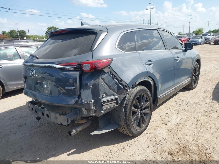 2023 Mazda Cx-9 VIN JM3TCBDY4P0634669 IAAI salvage auction — REAR END, Original (Texas), sold $8,900 on 2026-08-31 (photo 4)