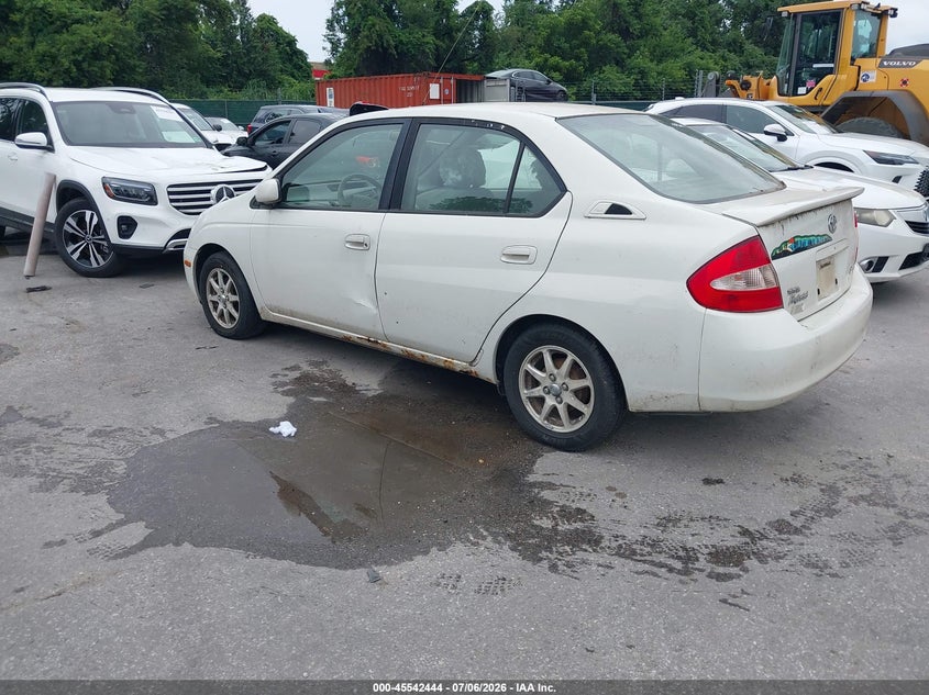 2003 Toyota Prius VIN JT2BK18U330083422 IAAI salvage auction — LEFT & RIGHT, Clear (Maryland), sold $275 on 2026-07-30 (photo 3)