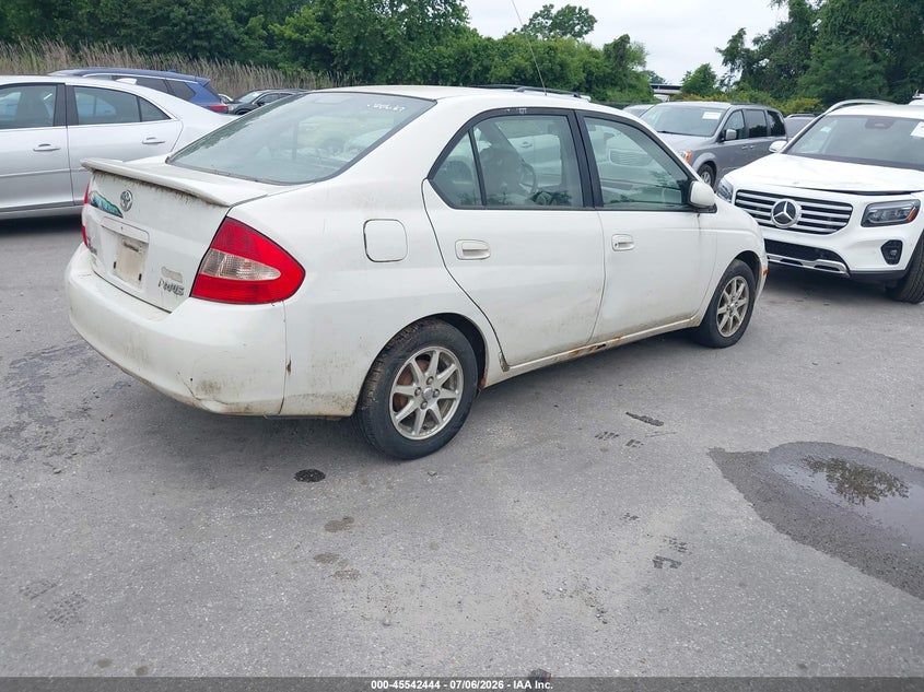 2003 Toyota Prius VIN JT2BK18U330083422 IAAI salvage auction — LEFT & RIGHT, Clear (Maryland), sold $275 on 2026-07-30 (photo 4)