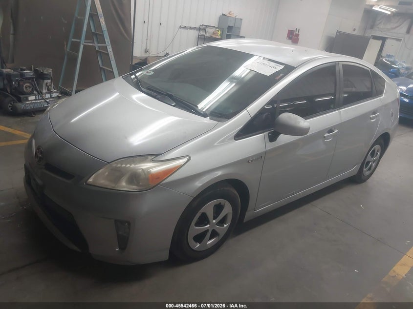 2014 Toyota Prius VIN JTDKN3DU5E1791703 IAAI salvage auction — FRONT END, Salvage (Arizona), sold $1,150 on 2026-07-28 (photo 2)
