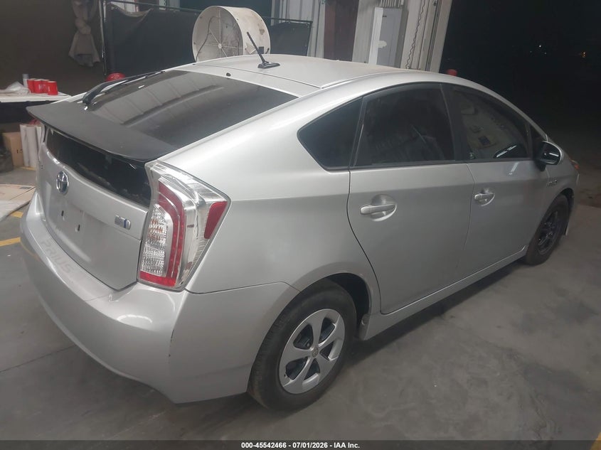 2014 Toyota Prius VIN JTDKN3DU5E1791703 IAAI salvage auction — FRONT END, Salvage (Arizona), sold $1,150 on 2026-07-28 (photo 4)