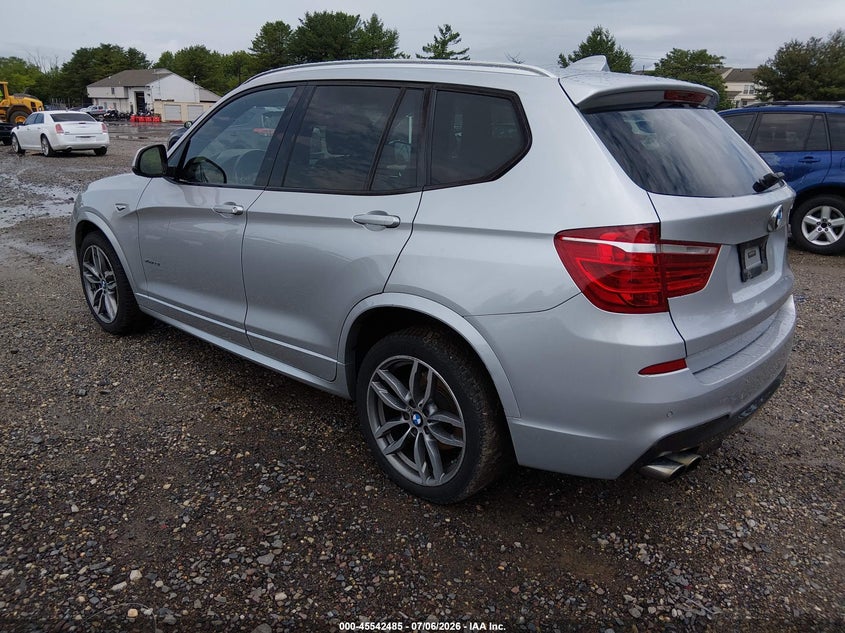 2016 BMW X3 VIN 5UXWX9C51G0D82875 IAAI salvage auction — NORMAL WEAR, Clear (New Jersey), sold $2,025 on 2026-07-14 (photo 3)
