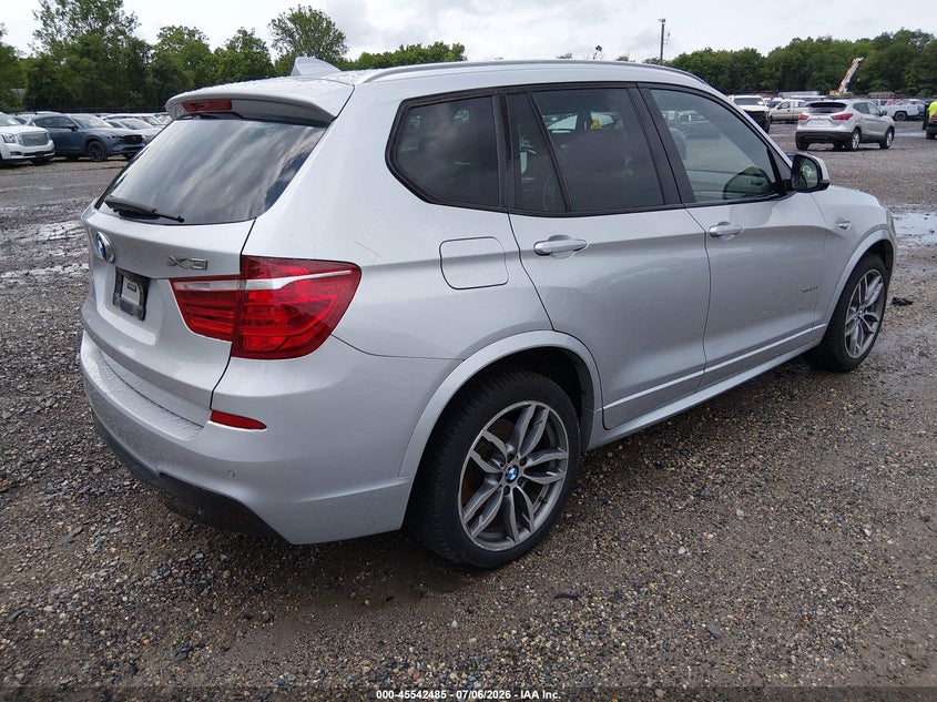 2016 BMW X3 VIN 5UXWX9C51G0D82875 IAAI salvage auction — NORMAL WEAR, Clear (New Jersey), sold $2,025 on 2026-07-14 (photo 4)
