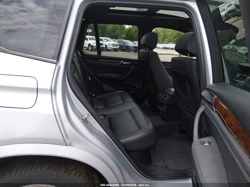 2016 BMW X3 VIN 5UXWX9C51G0D82875 IAAI salvage auction — NORMAL WEAR, Clear (New Jersey), sold $2,025 on 2026-07-14 (photo 8)