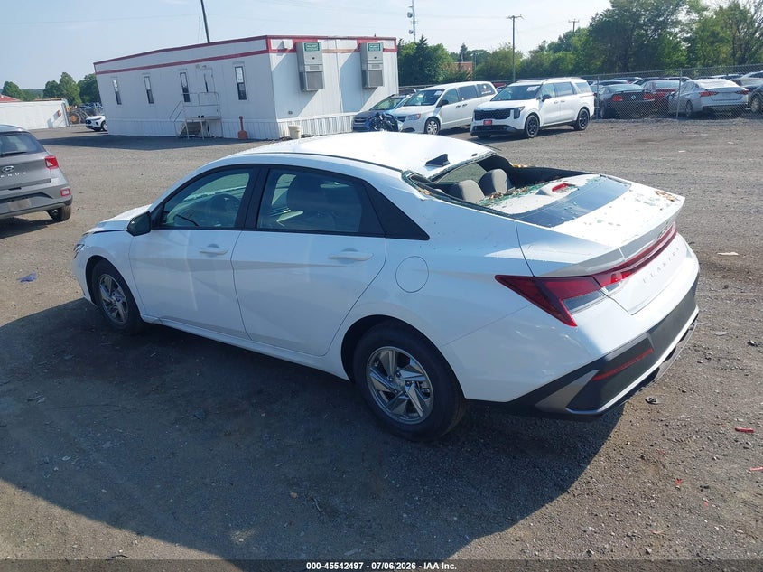 2026 Hyundai Elantra VIN KMHLL4DG0TU222596 IAAI salvage auction — ROOF, Wait Title, sold $7,975 on 2026-08-26 (photo 3)