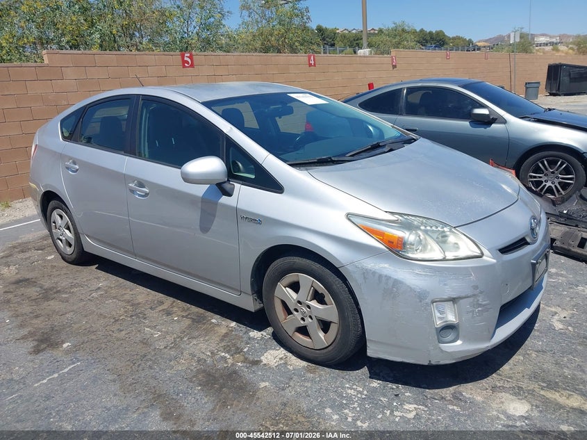 2011 Toyota Prius VIN JTDKN3DU9B0250106 IAAI salvage auction — NORMAL WEAR, Clear - Dealer Only (California), sold $2,200 on 2026-07-29 (photo 1)