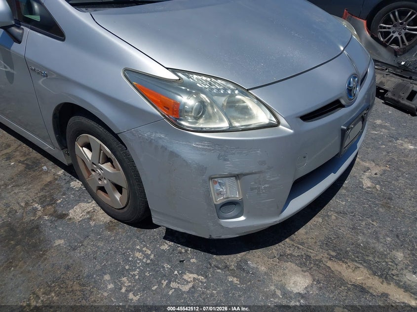 2011 Toyota Prius VIN JTDKN3DU9B0250106 IAAI salvage auction — NORMAL WEAR, Clear - Dealer Only (California), sold $2,200 on 2026-07-29 (photo 6)