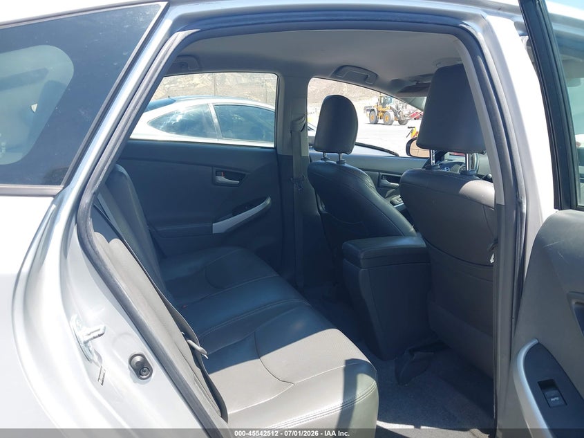 2011 Toyota Prius VIN JTDKN3DU9B0250106 IAAI salvage auction — NORMAL WEAR, Clear - Dealer Only (California), sold $2,200 on 2026-07-29 (photo 8)