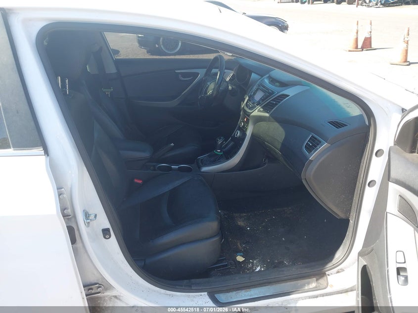 2015 Hyundai Elantra VIN KMHDH4AHXFU374778 IAAI salvage auction — REAR END, Salvage Title, sold $775 on 2026-07-29 (photo 5)