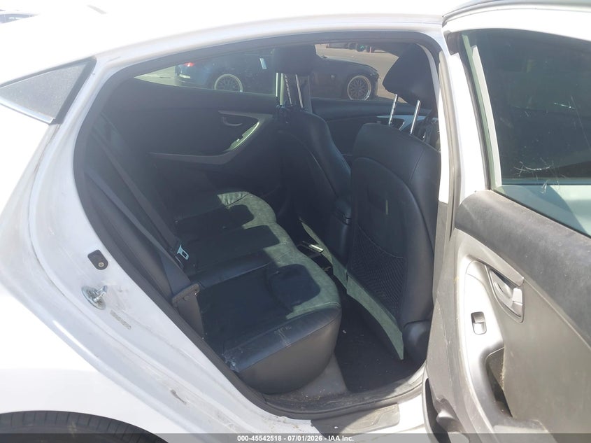 2015 Hyundai Elantra VIN KMHDH4AHXFU374778 IAAI salvage auction — REAR END, Salvage Title, sold $775 on 2026-07-29 (photo 8)